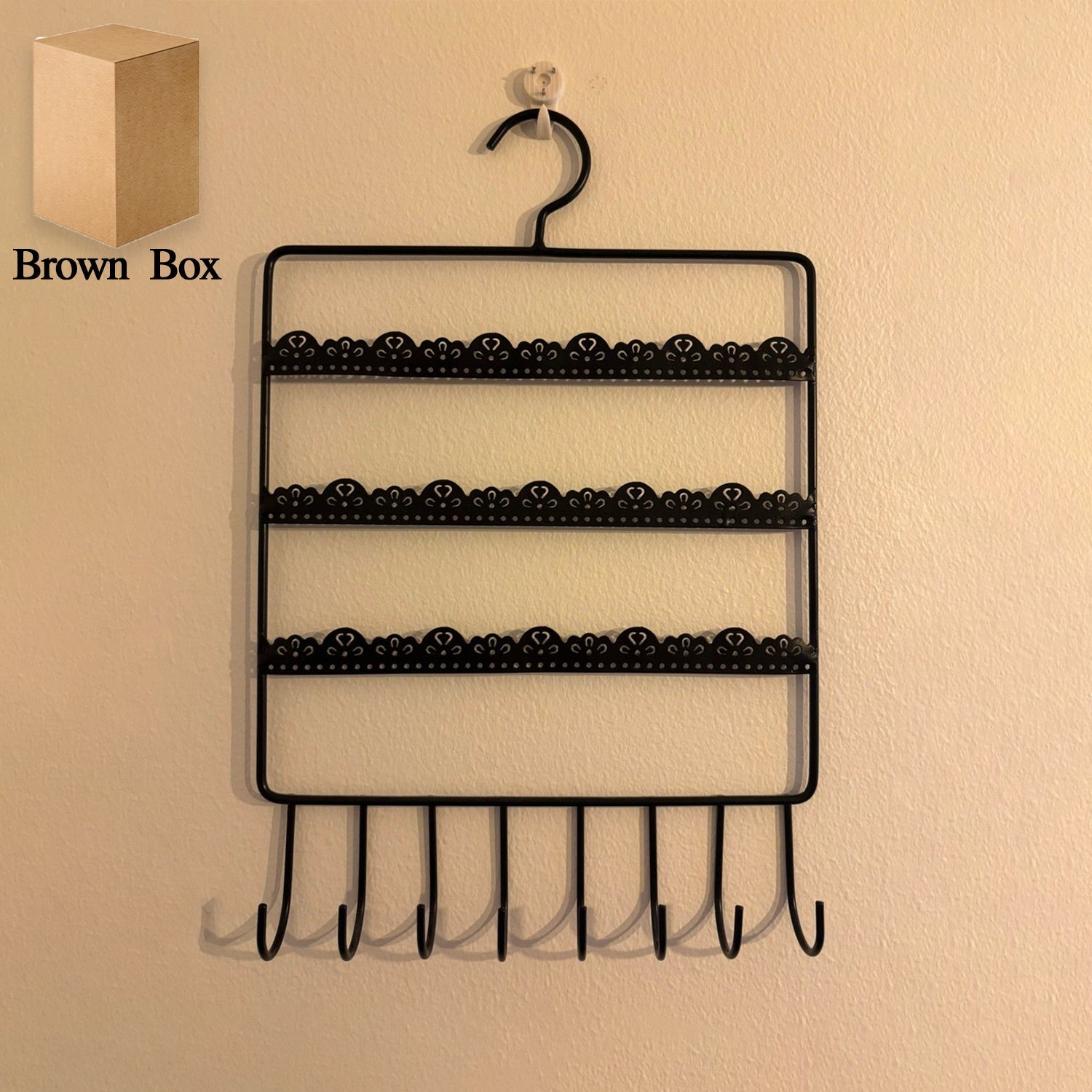 Deco Drape Wall Jewelry Rack Deco Drape Wall Jewelry Rack